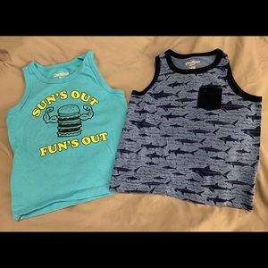 Sleeveless Toddler Tanks
